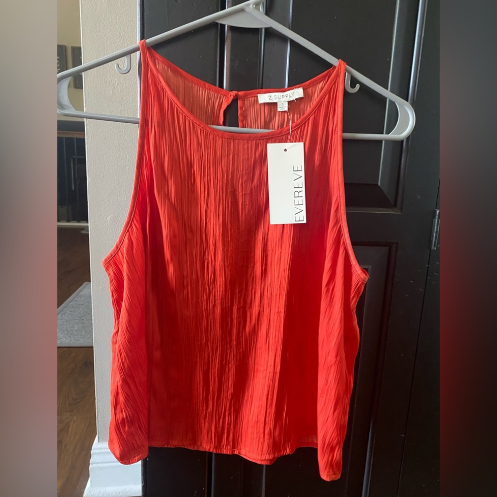 Z Supply Lordes Satin Tank Sz S NWT